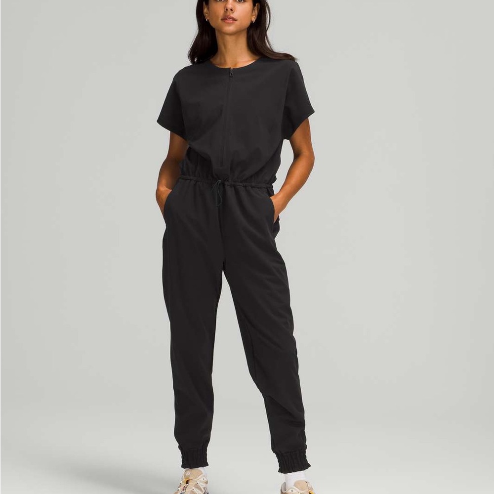 Lululemon Black Jumpsuit size 8
